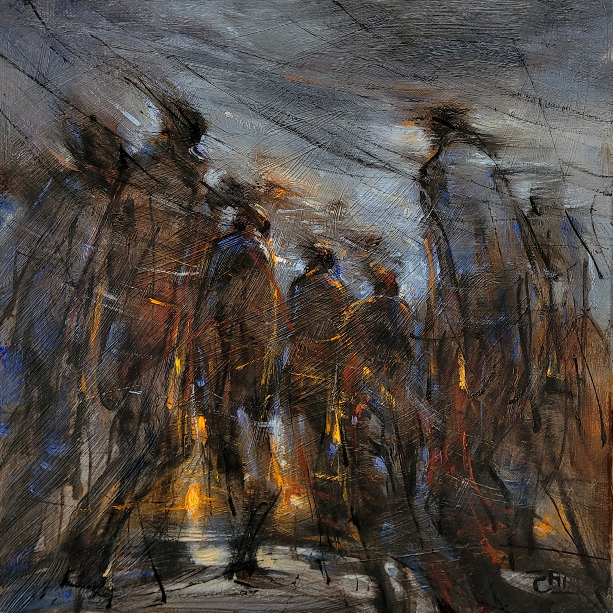 Ne lâche pas ma main N24 -2026 - 30x30 cm - Kim Chi NGUYEN